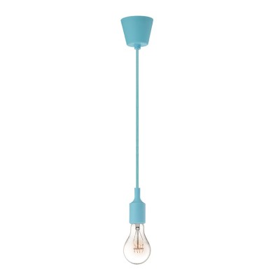 620022 Висечка светилка SWING небесно сина Е27 1х60 W NOVA LUCE